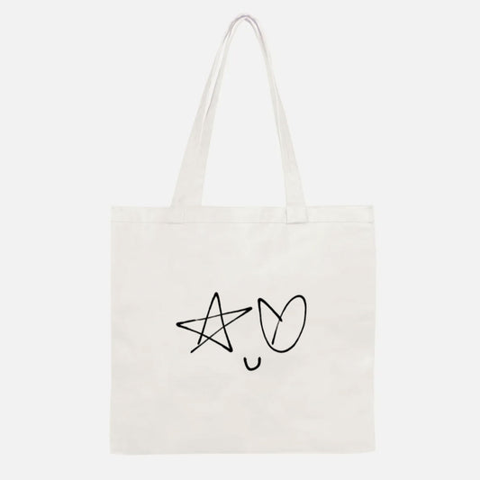 ORIGINAL SSMILEY - CLOUD WHITE EVERYDAY TOTE
