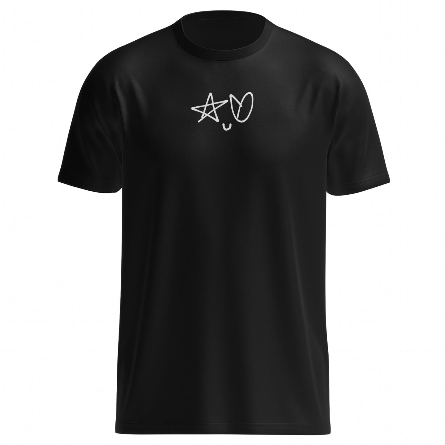 ORIGINAL SSMILEY - SHADOW BLACK T-SHIRT